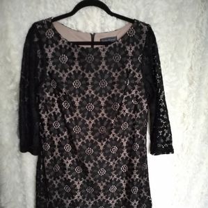 Jessica Howard Lacey  Black Dress,  Size 10